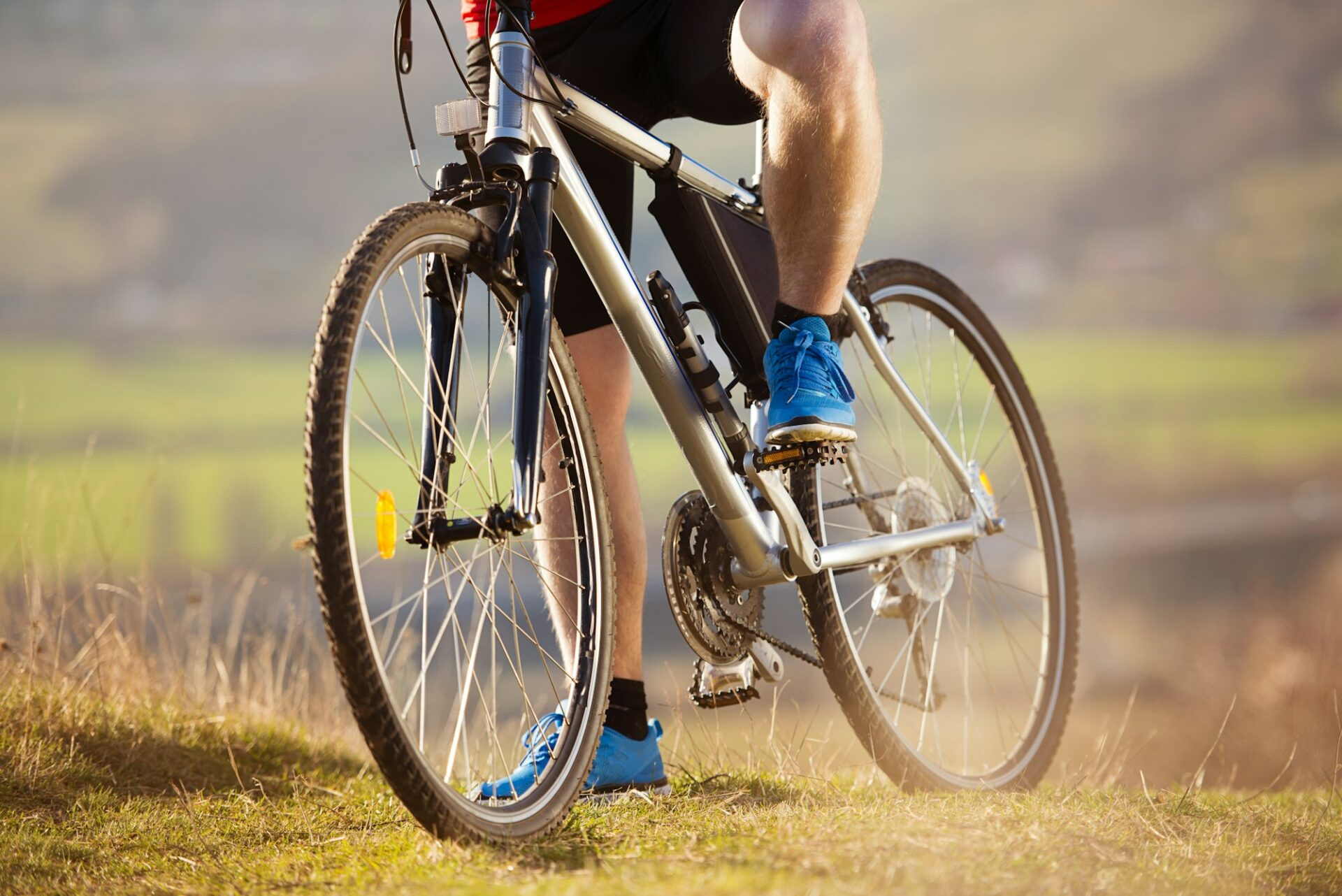 Mountain biker